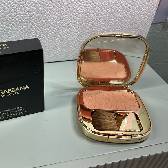 NEW Dolce & Gabbana Blush of Roses Luminous Cheek 120 Carmel Limited Edition. - Picture 1 of 3
